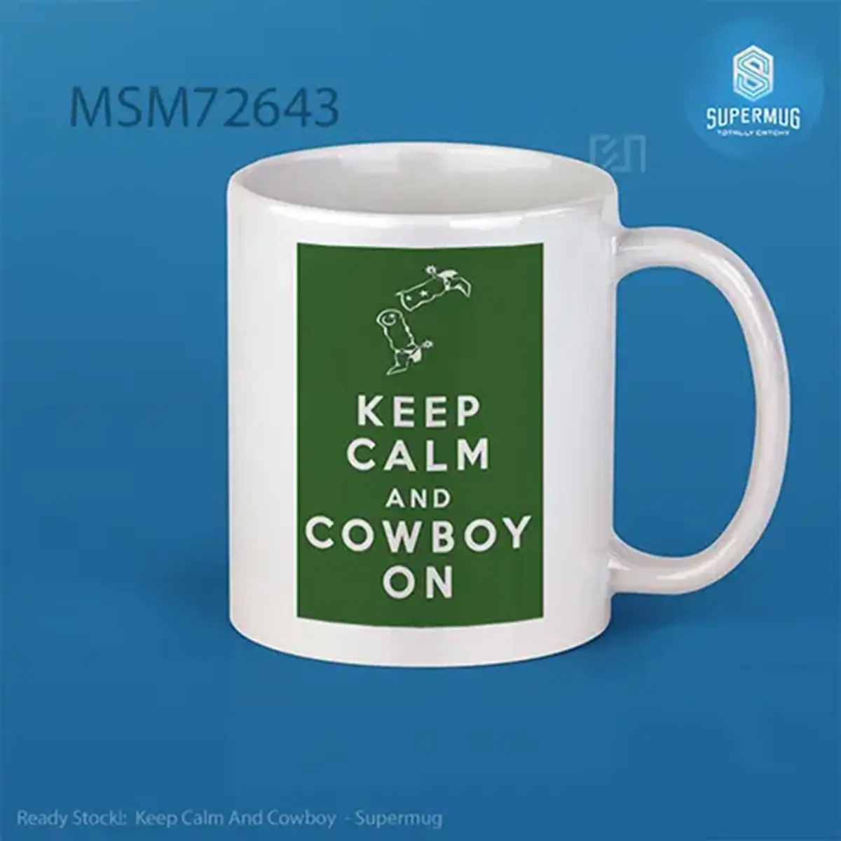 Keep Calm And Ride On Mug