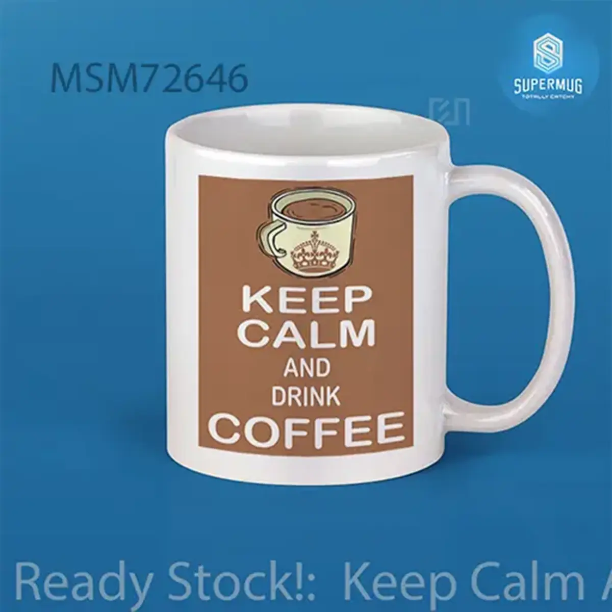 Keep Calm Or Honey Badger Mug