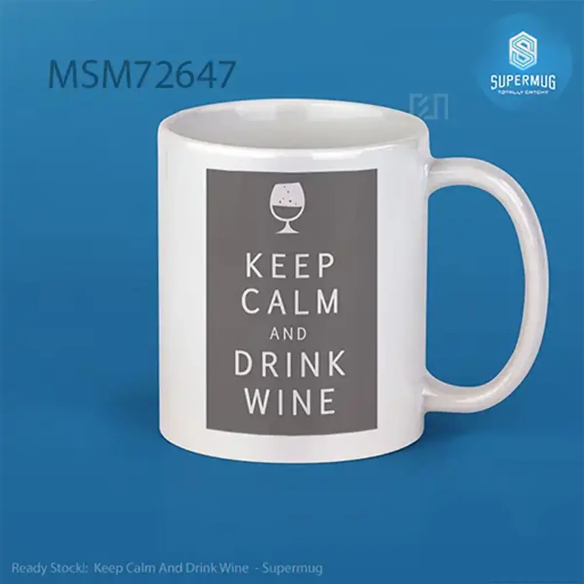 Keep Calm I’ll Be Back (Filippo B) Mug