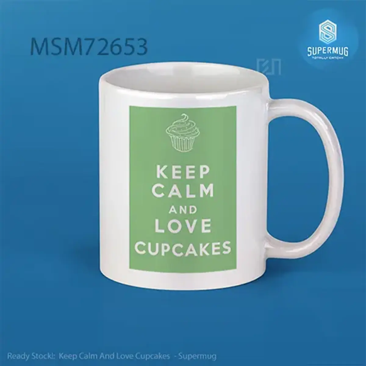 Keep Calm And Have A Lottle Love (Light Blue) Mug
