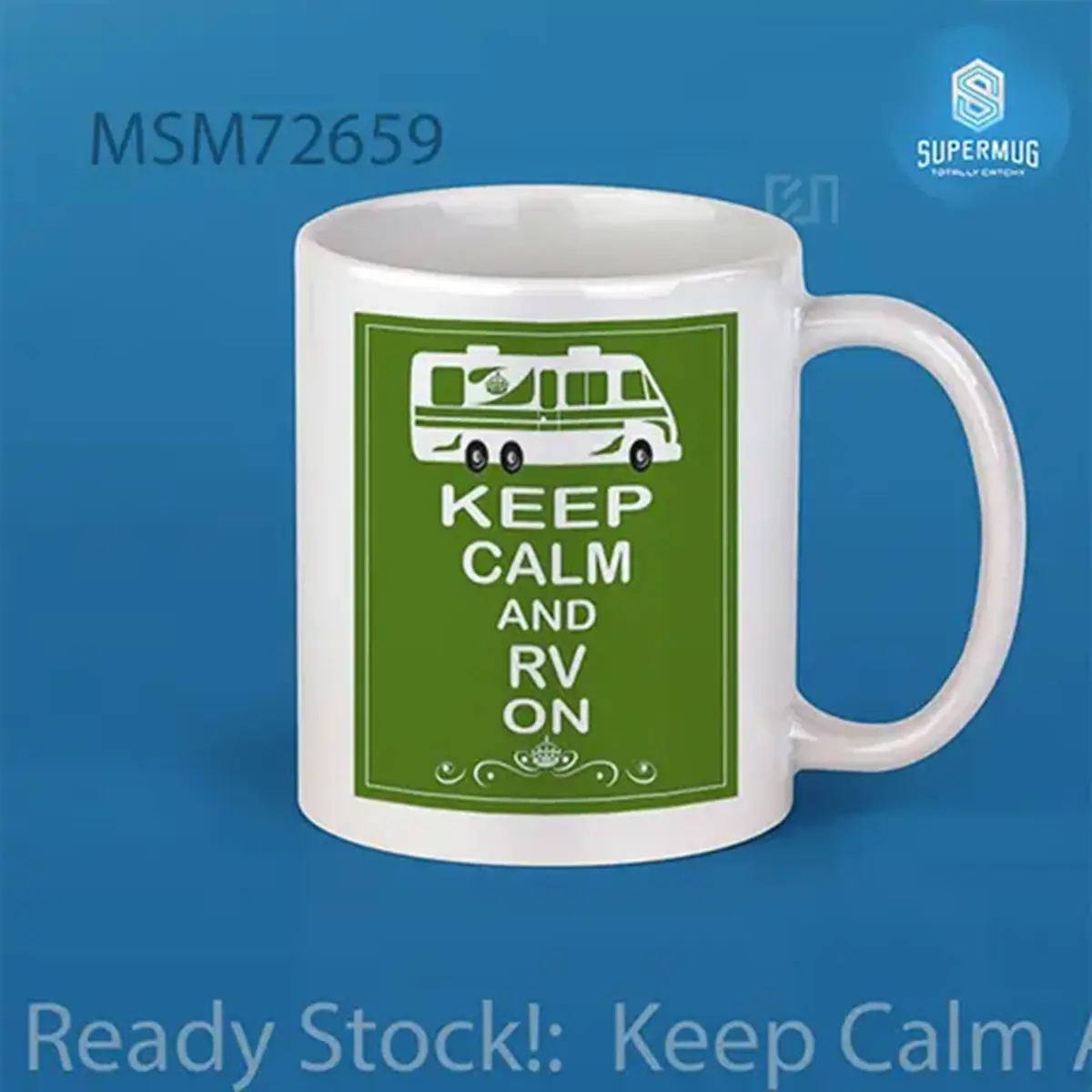 Keep Calm And Ride On Mug