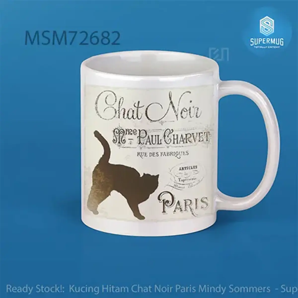 Chat Noir Paris – Mindy Sommers Mug