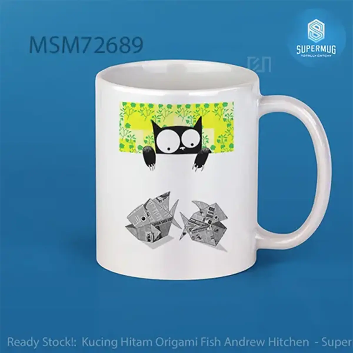 Origami Fish – Andrew Hitchen Mug