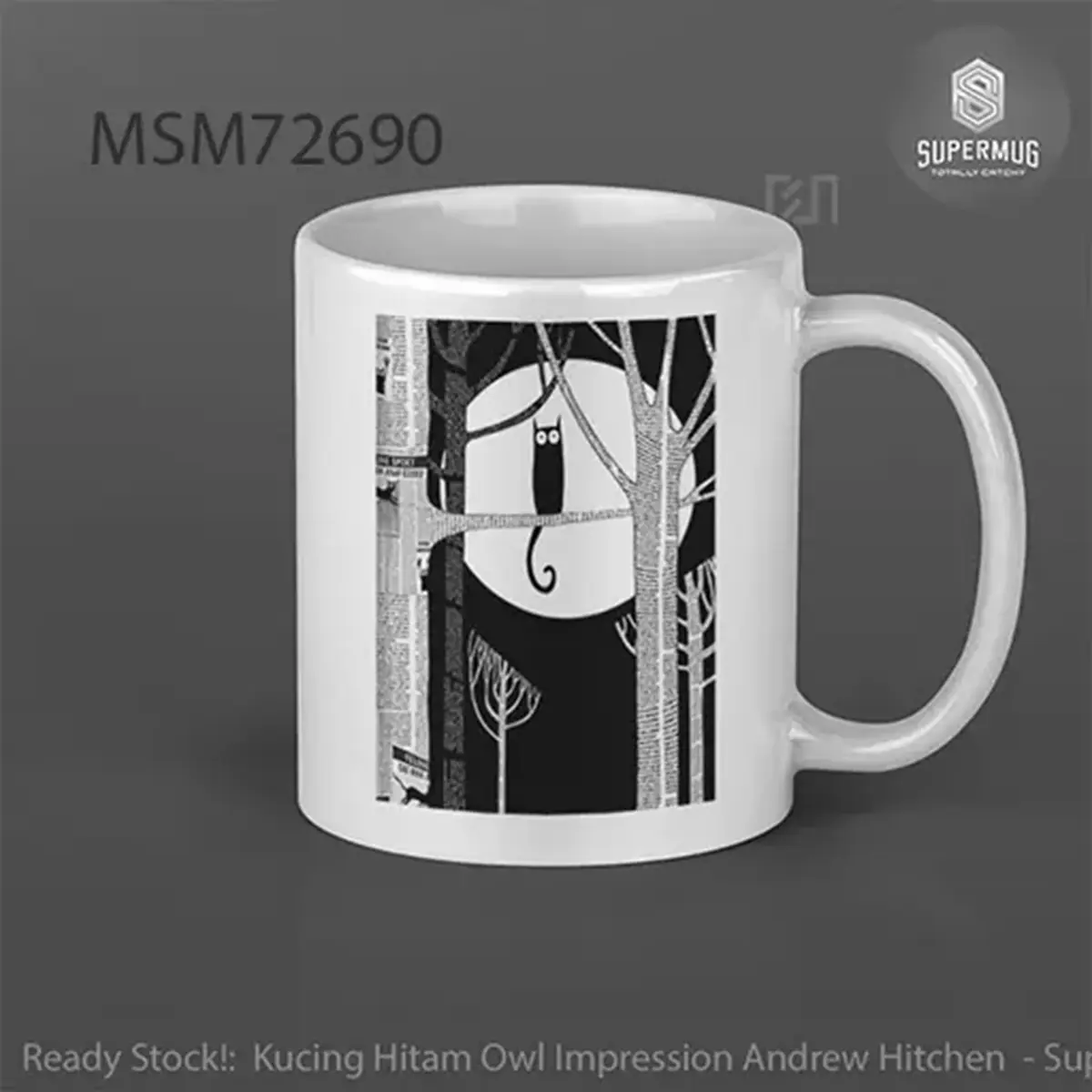 Owl Impression – Andrew Hitchen Mug