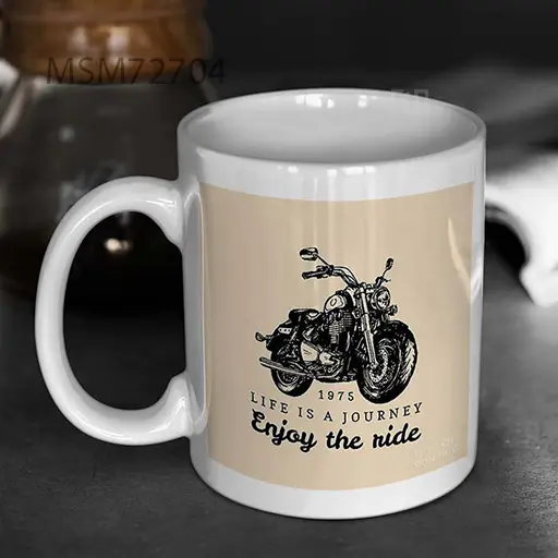 Life Is A Journey, Enjoy The Ride – Vlada Young – Super Mug