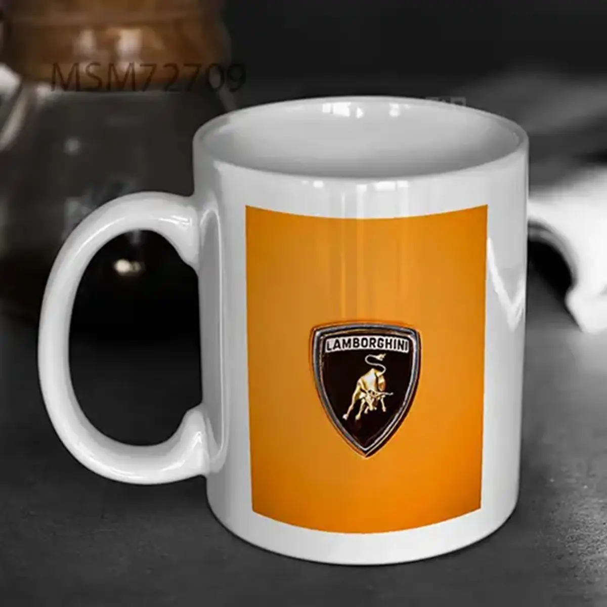 1971 Lamborghini Miura SV Emblem 0376c45 Mug