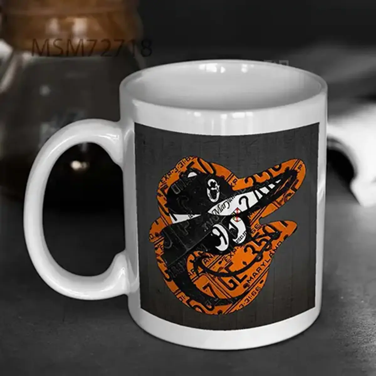 Baltimore Orioles Vintage Baseball Logo Design Mug