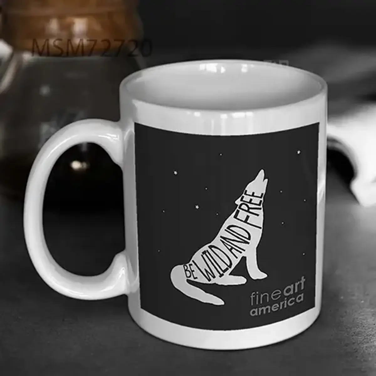 Be Wild And Free Vintage Inspirational Mug