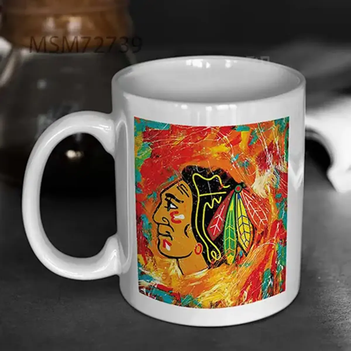Chicago Blackhawks Logo Mug