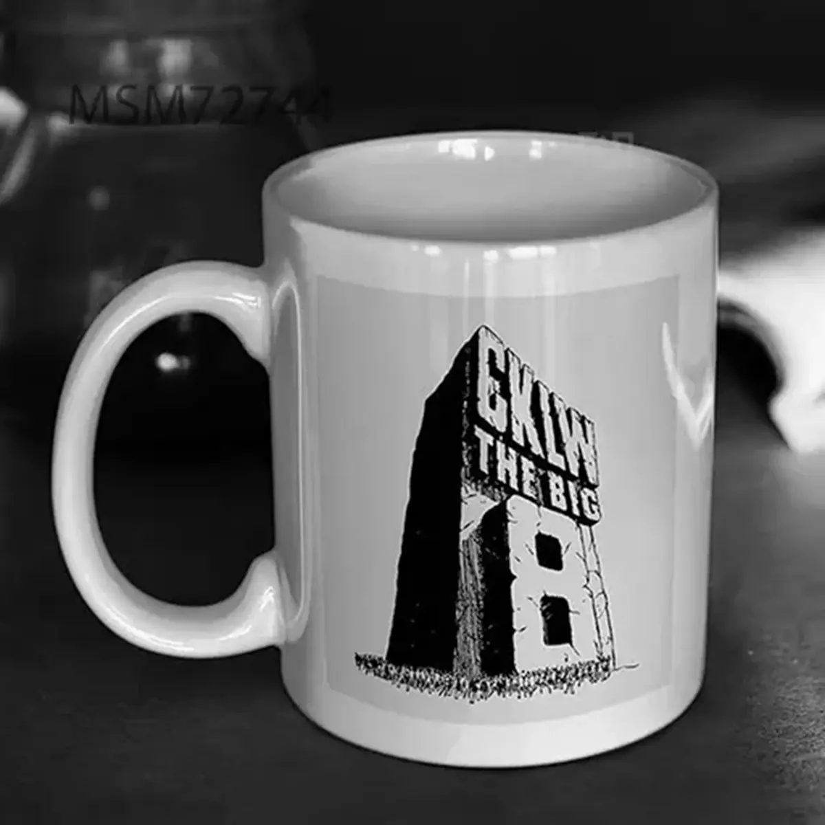 Classic Cklw Logo Big 8 Radio Mug