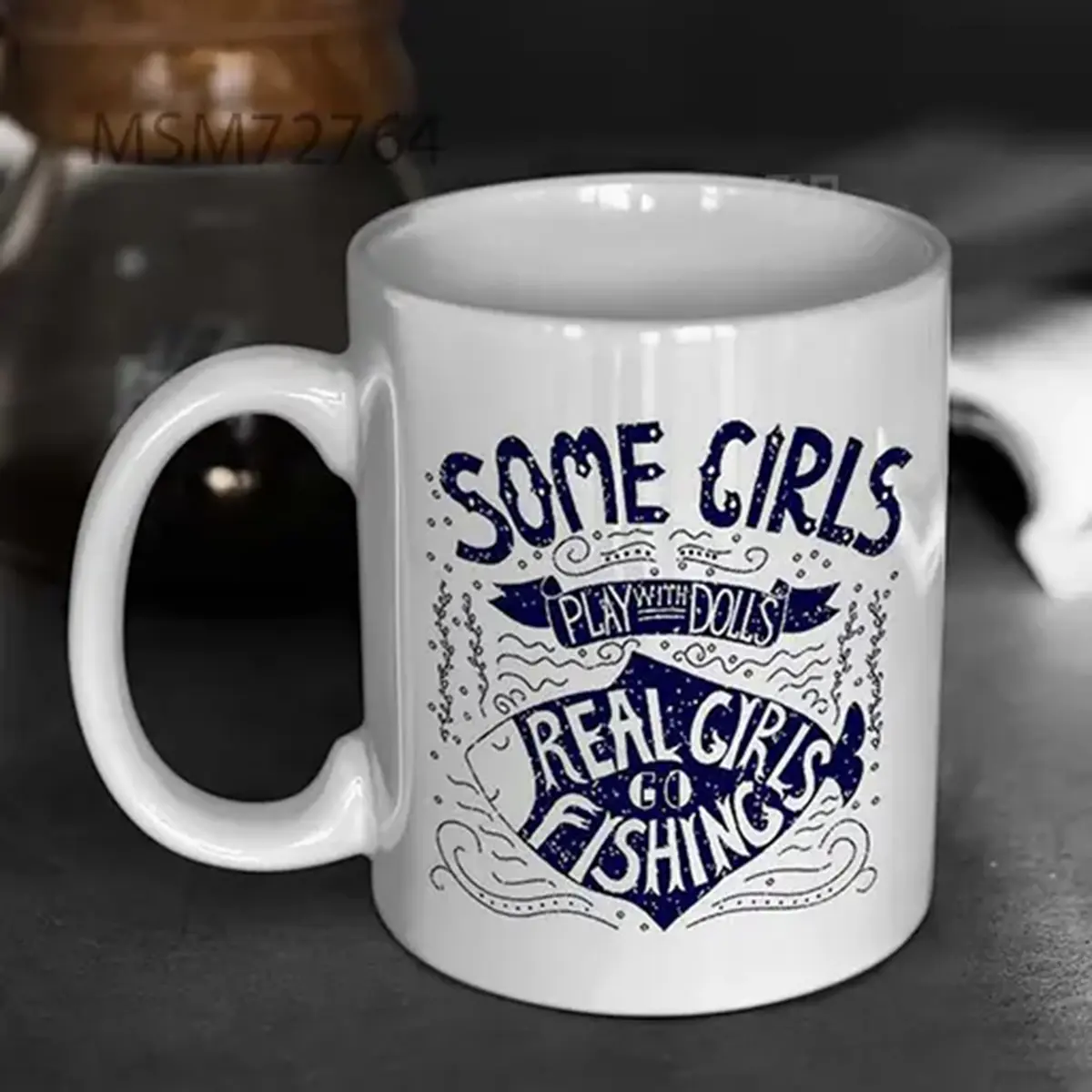 Hand Drawn Illustration With With A Svitlana Samokhina Mug