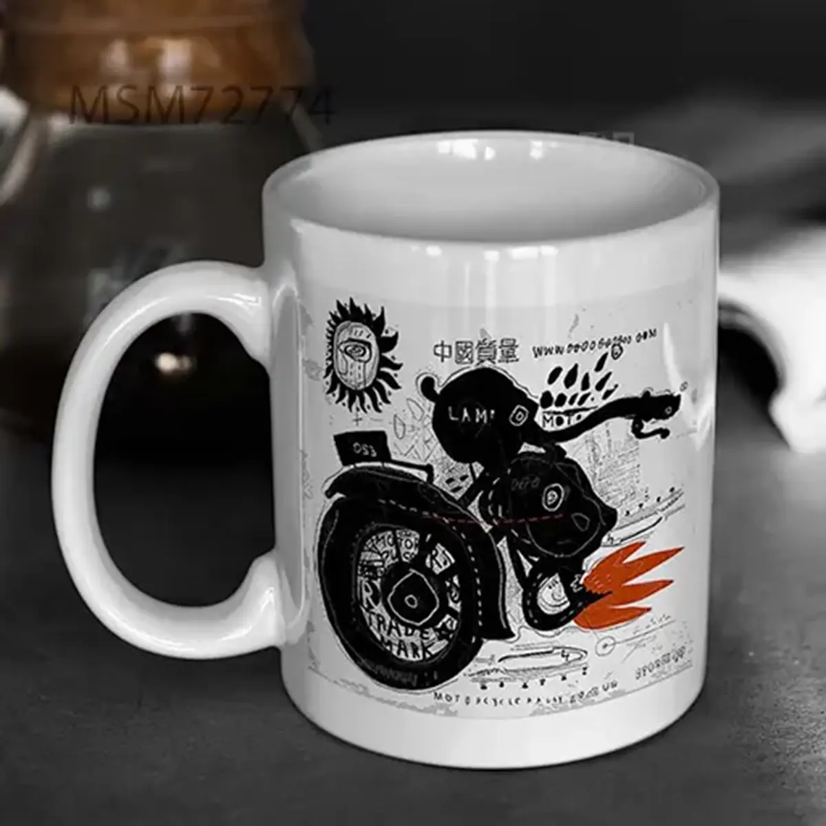 Image Of Motorcycle Which Is Made In Dmitriip Mug