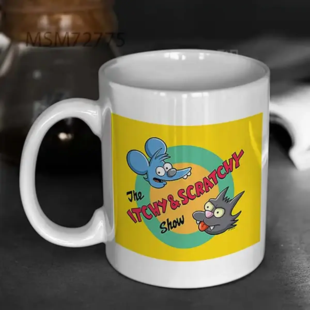 Itchy And Scratchy Ian King Mug