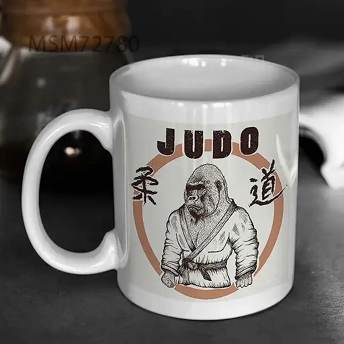 Judoka Gorilla Dressed In Kimono Mug