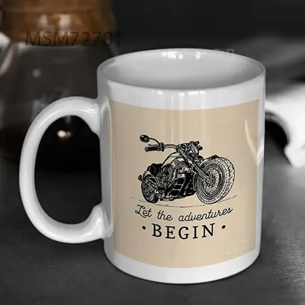 Let The Adventures Begin Inspirational Mug