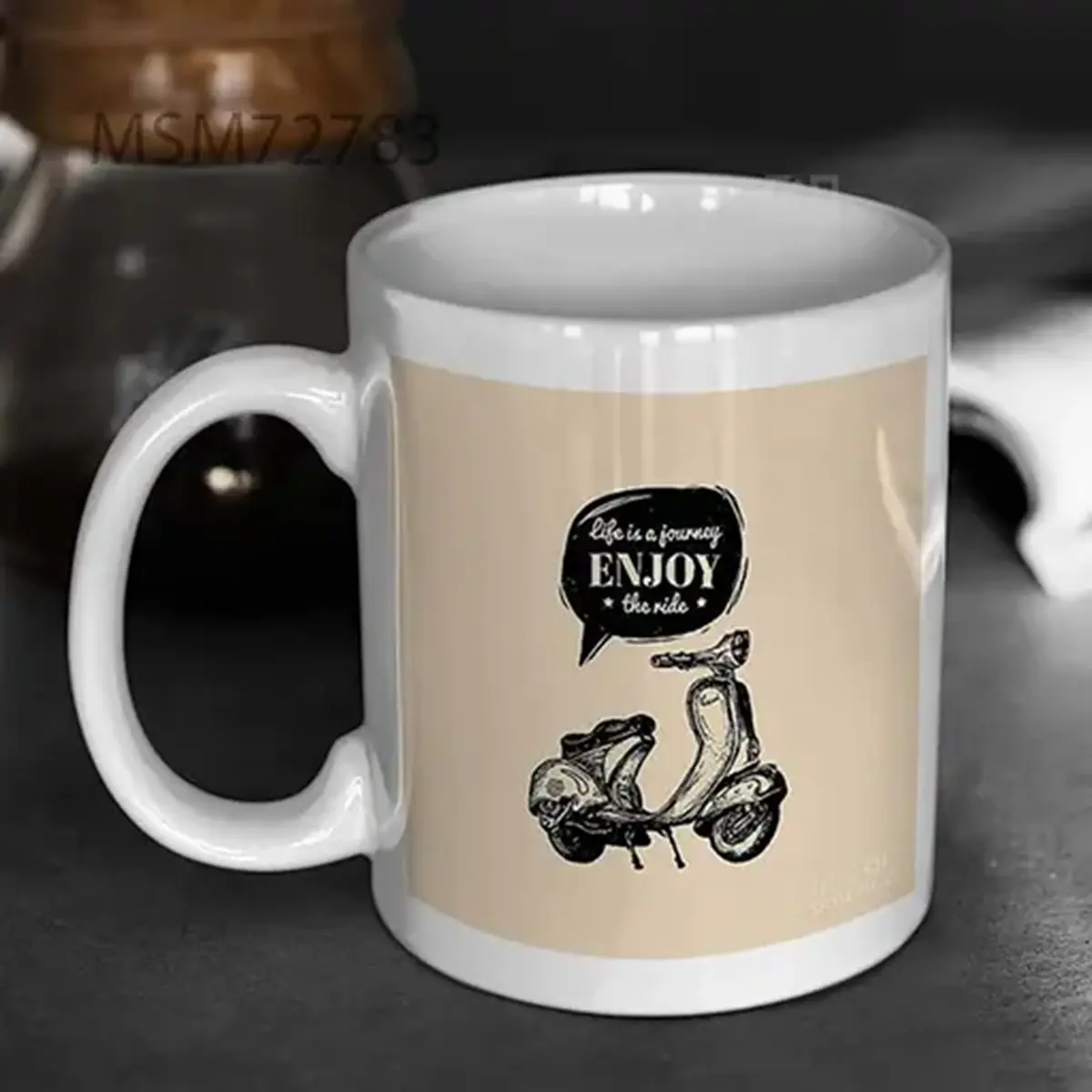 Life Is A Journey Enjoy The Ride Mug