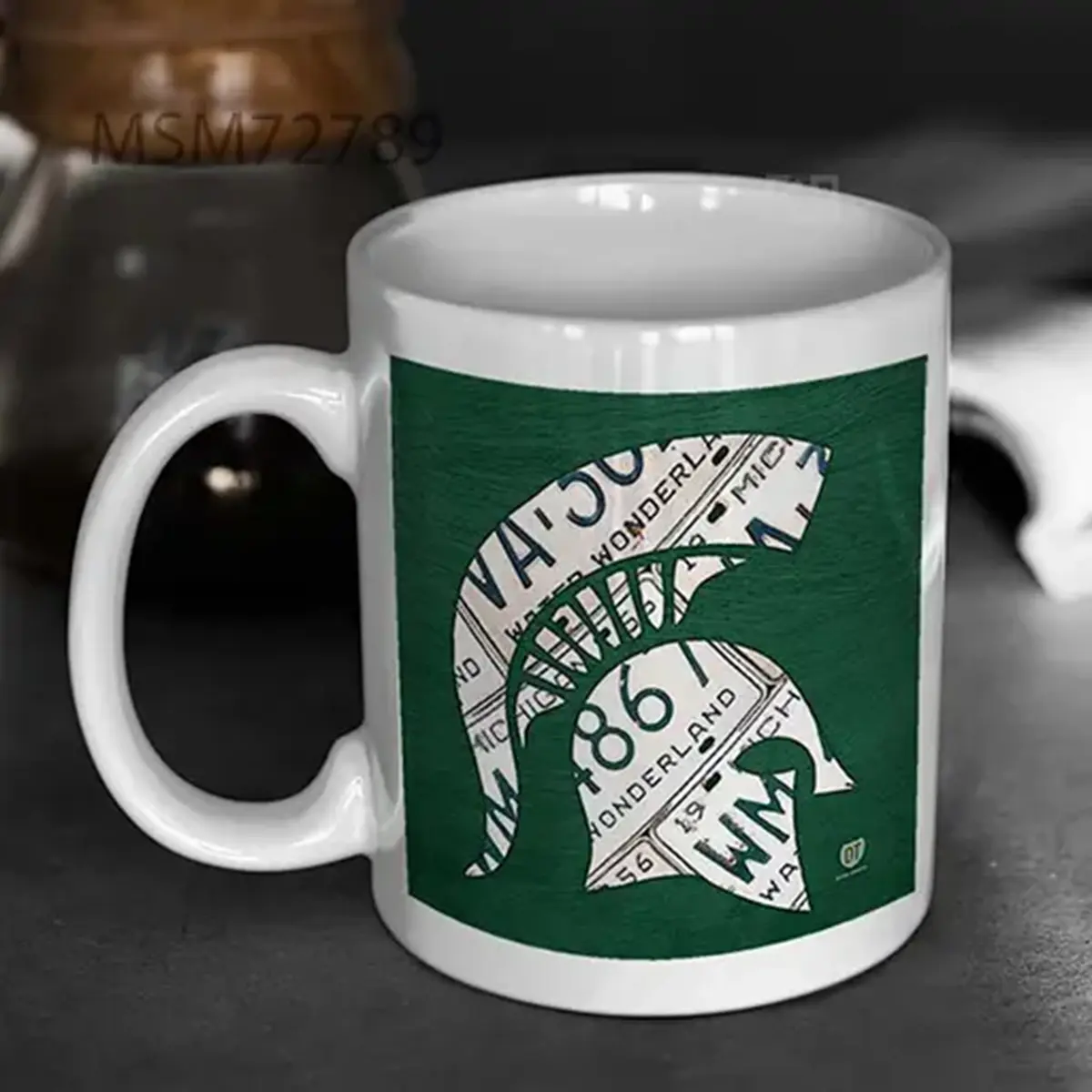 Michigan State Spartans Retro Logo Mug