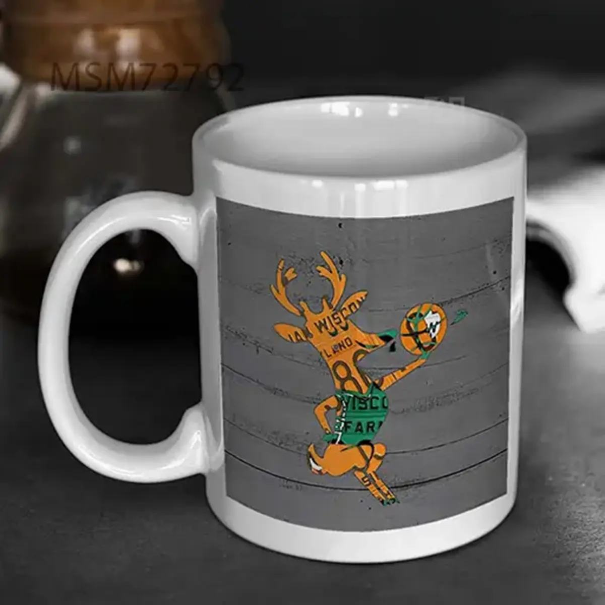 Milwaukee Bucks Retro Logo Mug