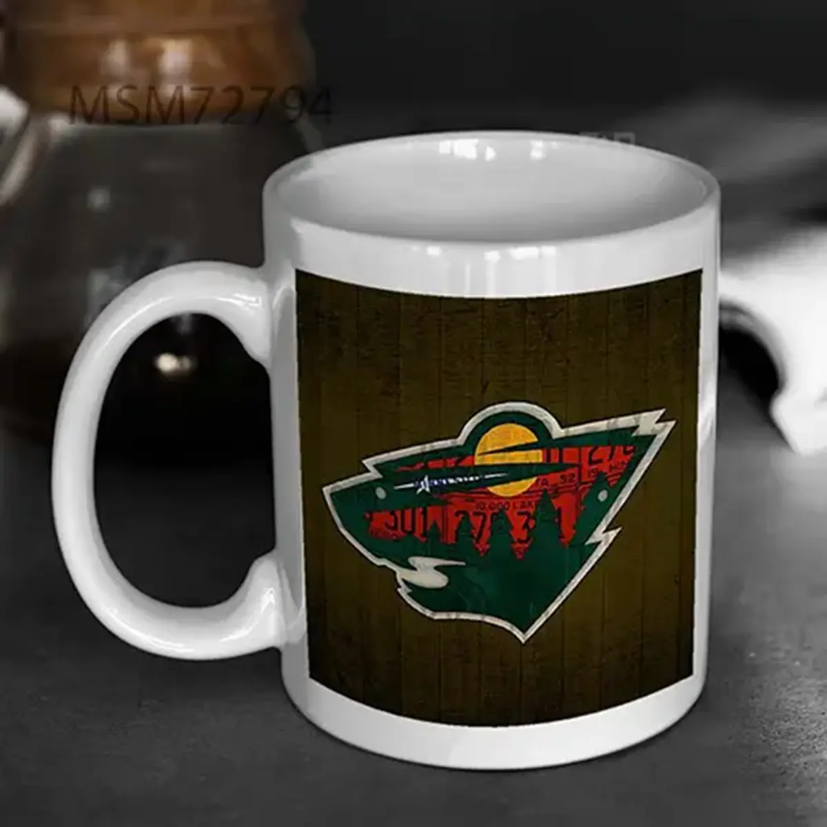 Minnesota Wild Retro Hockey Logo Mug