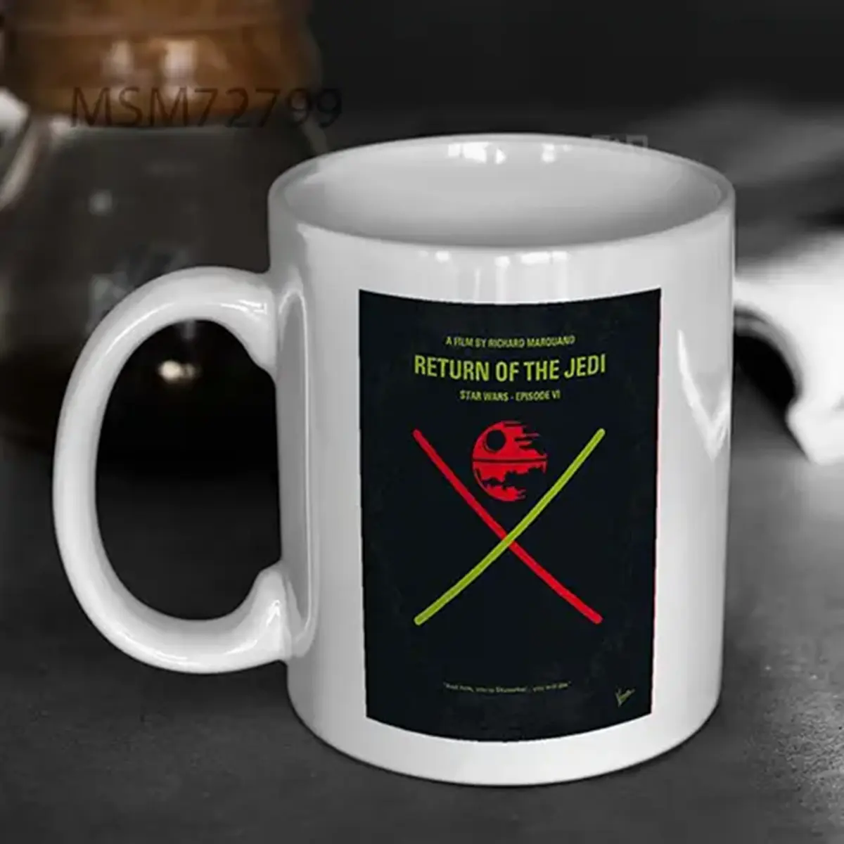 No156 Star Wars Jedi Minimal Poster Mug
