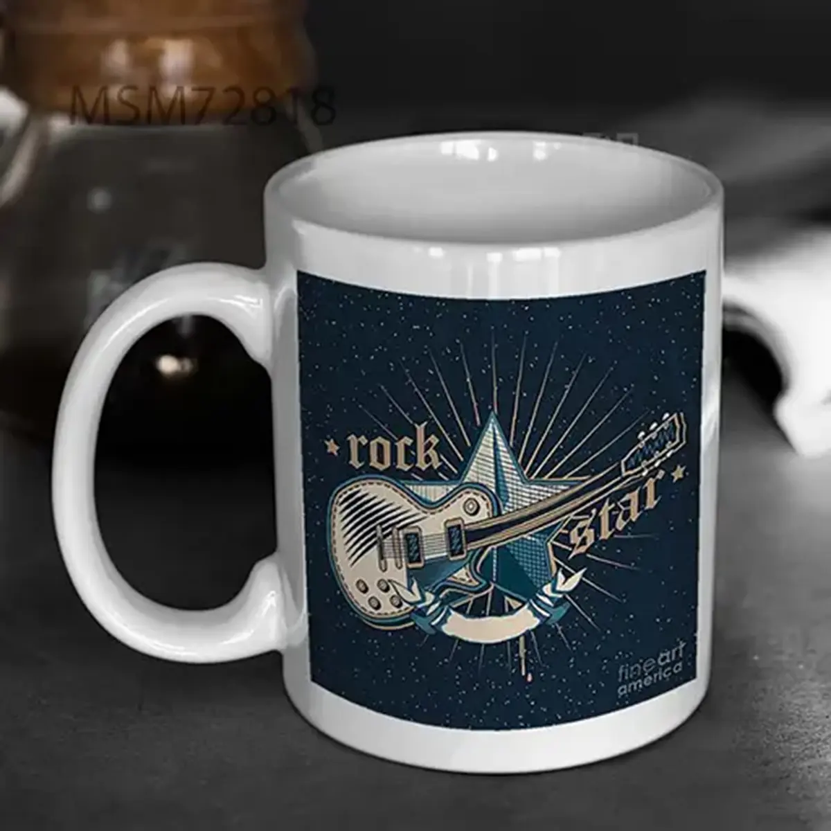 Rock Star Emblem Mug