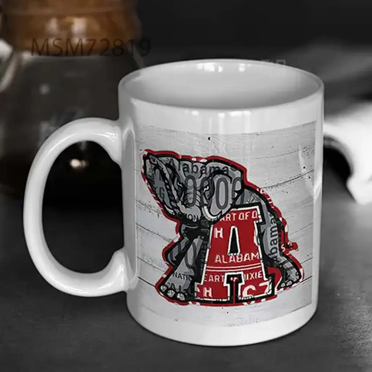 Roll Tide Alabama Crimson Tide Recycled State Mug