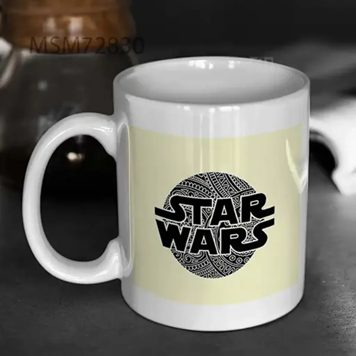Star Wars Logo Black Mug