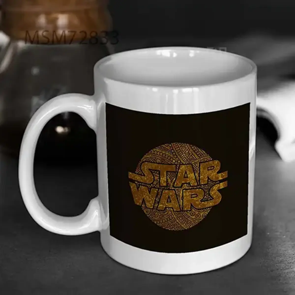 Star Wars Logo Gold Mug