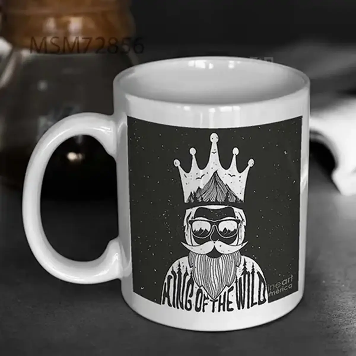 Vector Hand Drawn Typography Mug