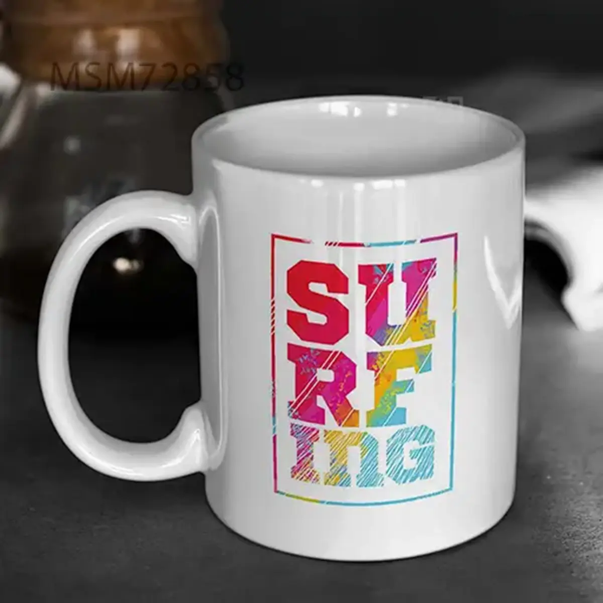 Vector Illustration Of A California Mug