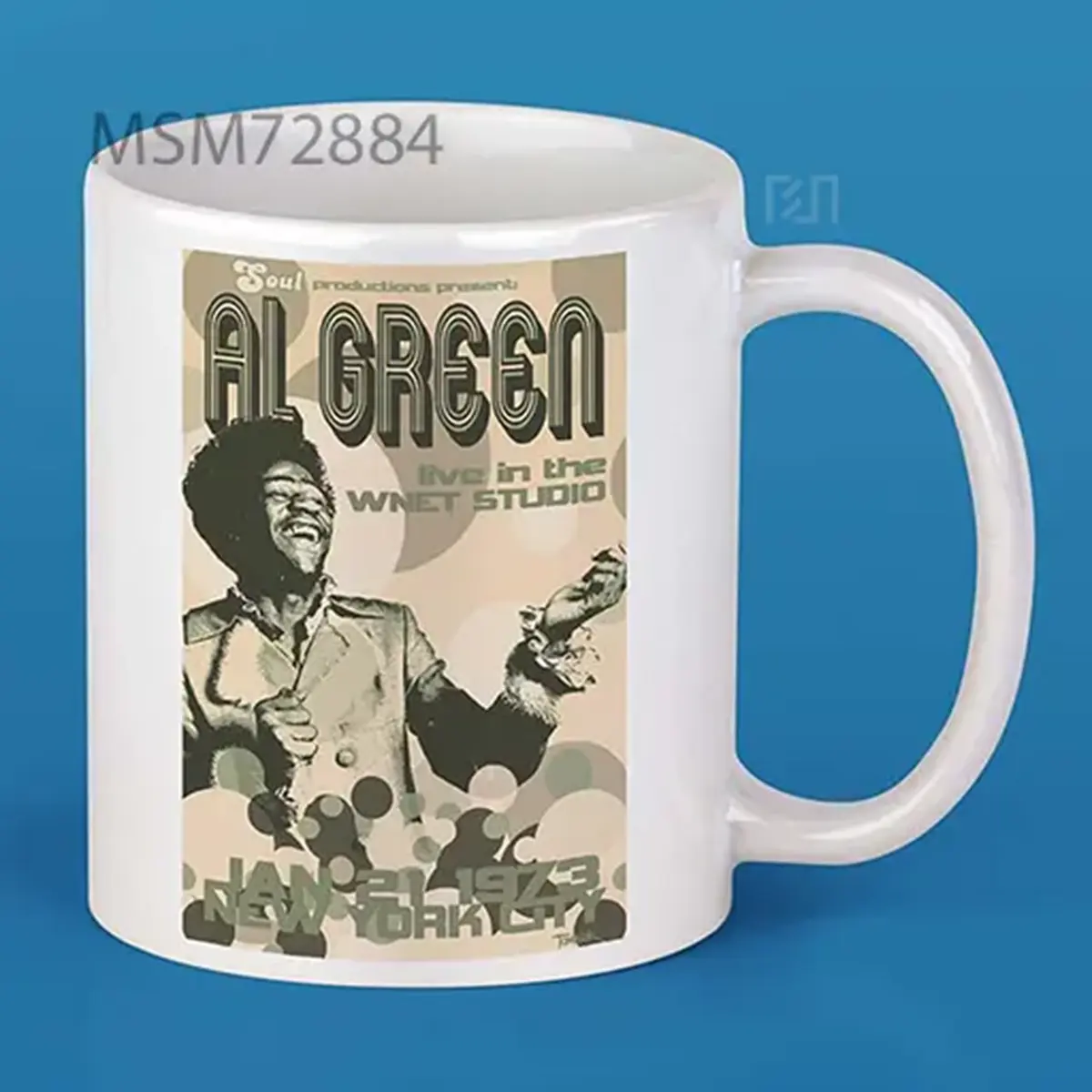 Al Green Radio Concert Poster Mug