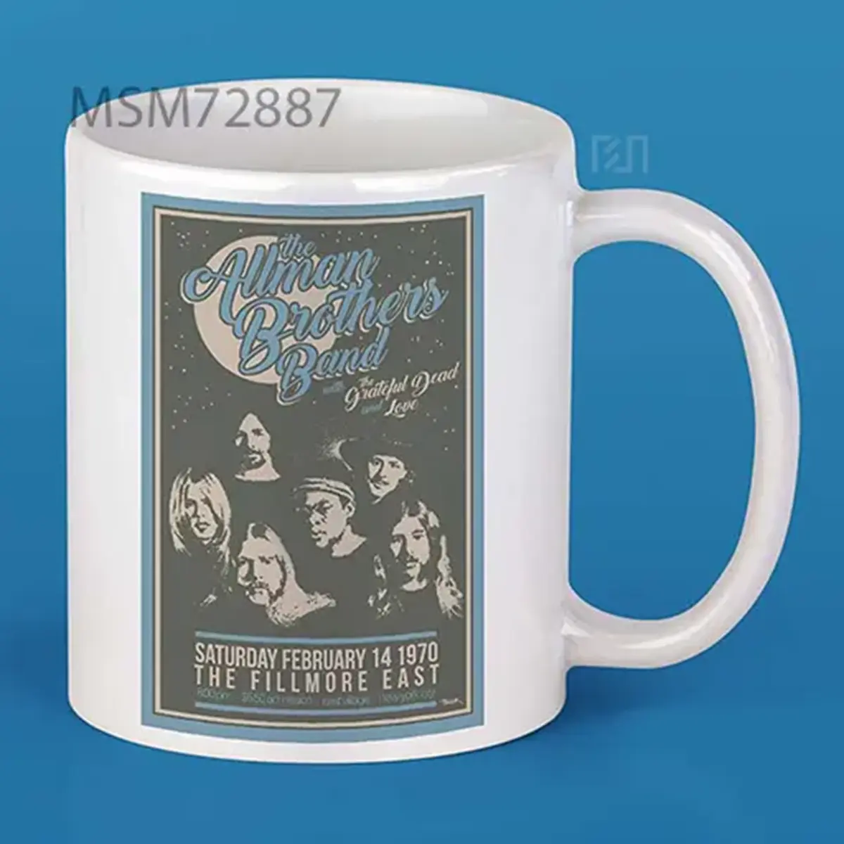 Allman Brothers Band Concert Poster Mug
