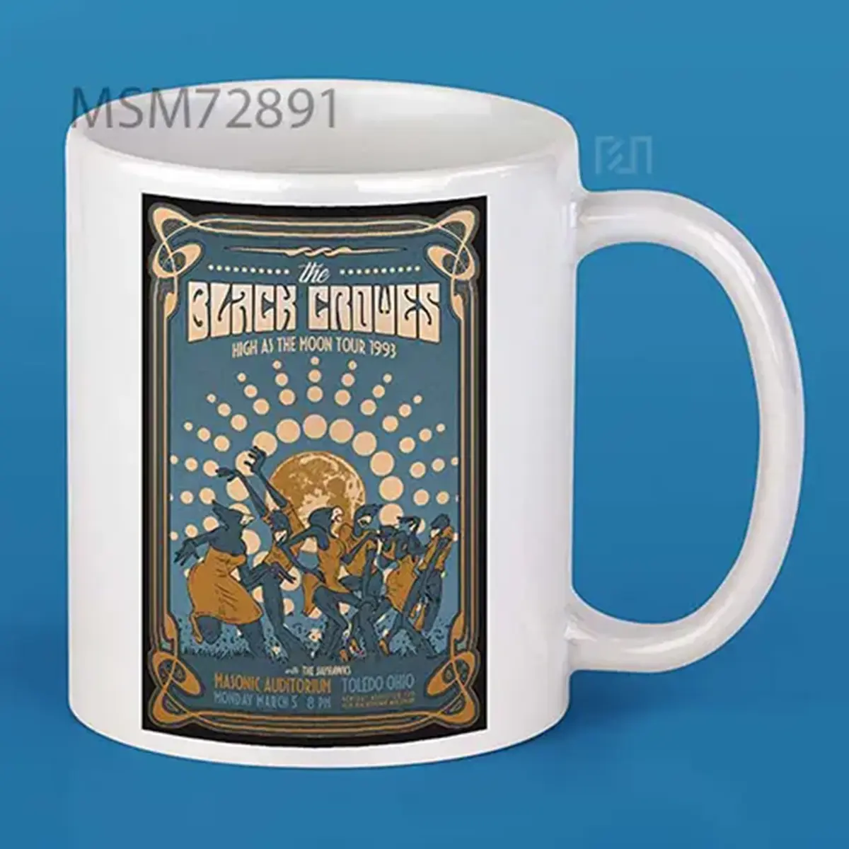 Black Crowes 1993 Tour Poster Mug