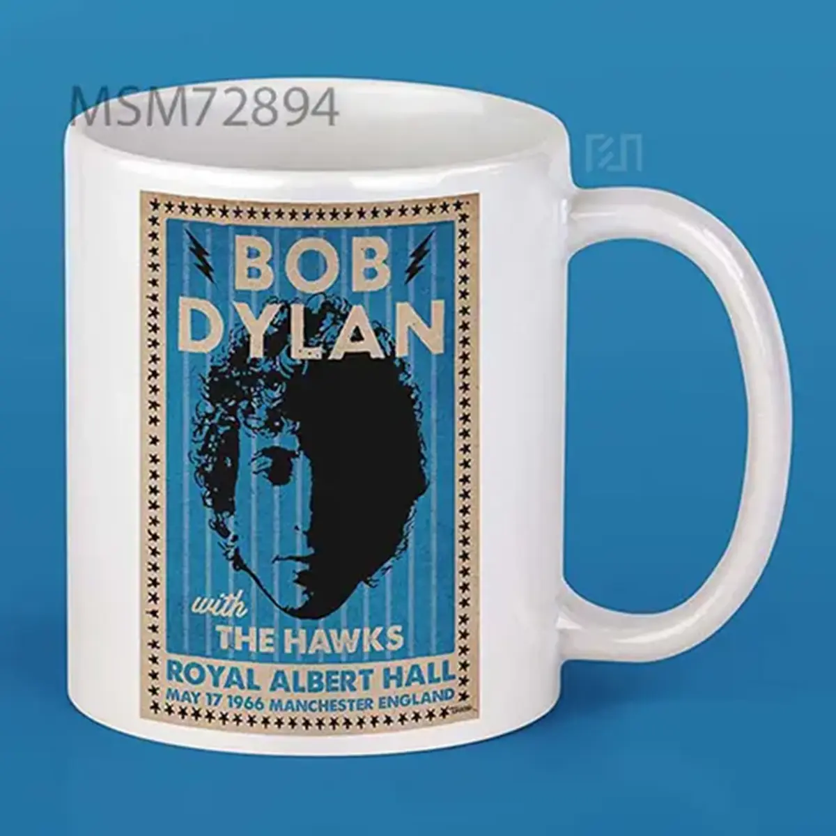 Bob Dylan 1966 Tour Poster Mug