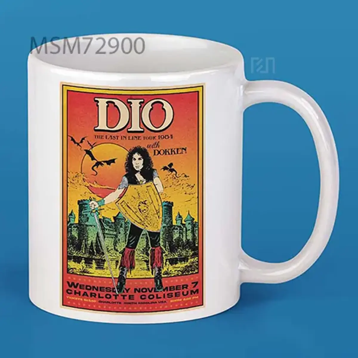 Dio 1984 Tour Poster Mug