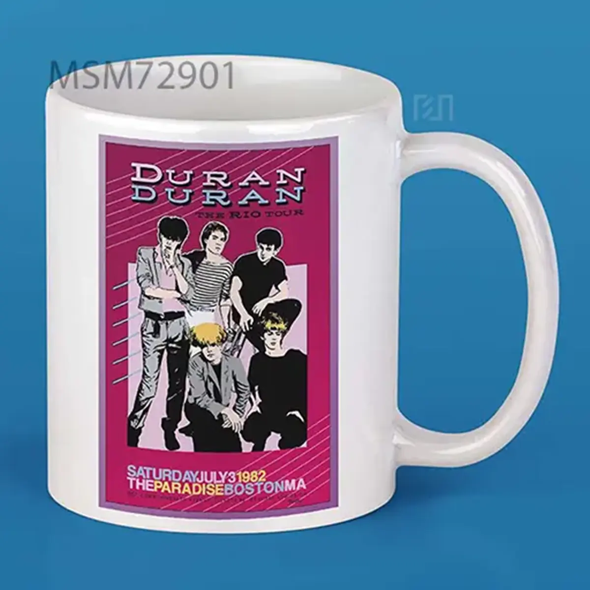 Duran Duran 1982 Tour Poster Mug