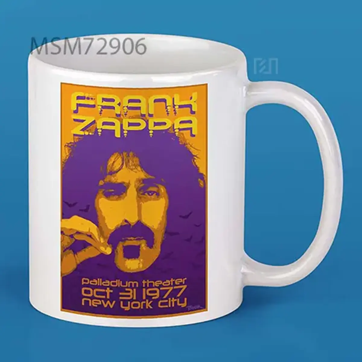 Frank Zappa 1977 Tour Poster Mug