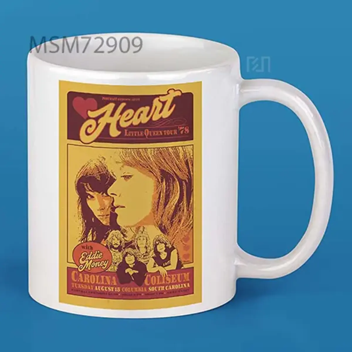 Heart 1978 Tour Poster Mug