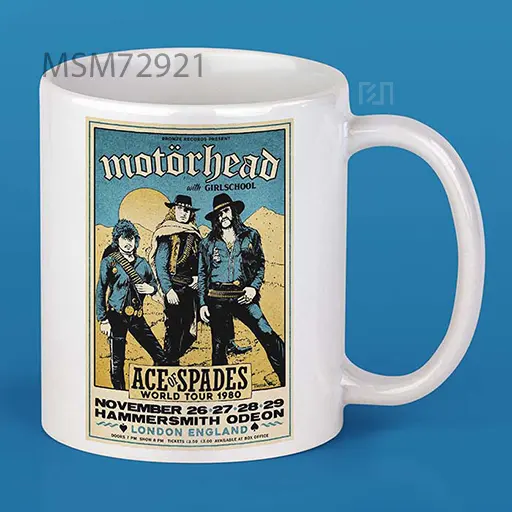 Motorhead 1980 Tour Poster Mug