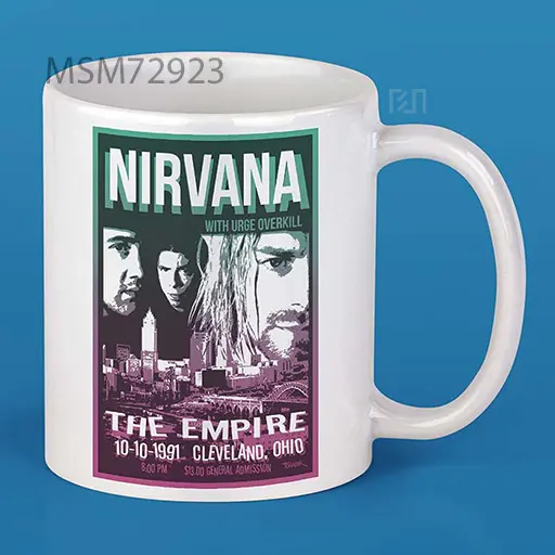 Nirvana 1991 Tour Poster Mug