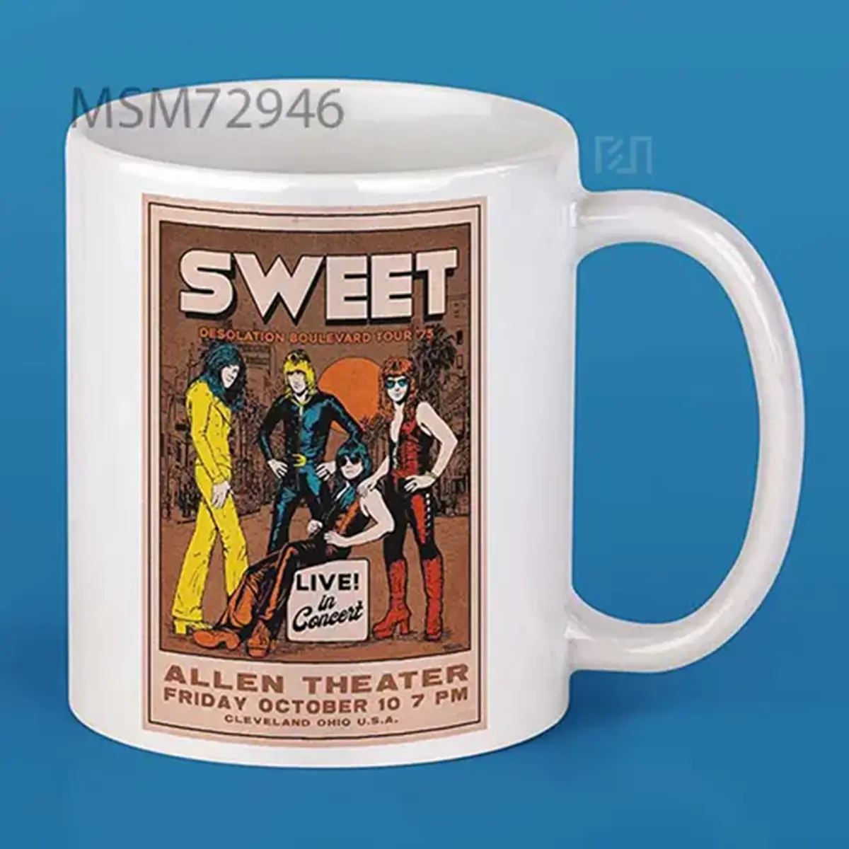 Sweet 1975 Tour Poster Mug