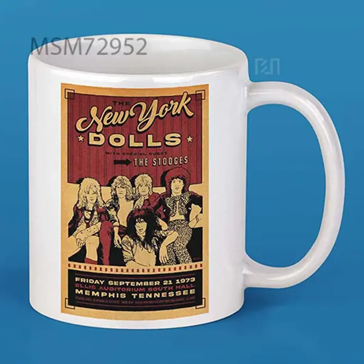 The New York Dolls 1973 Poster Mug