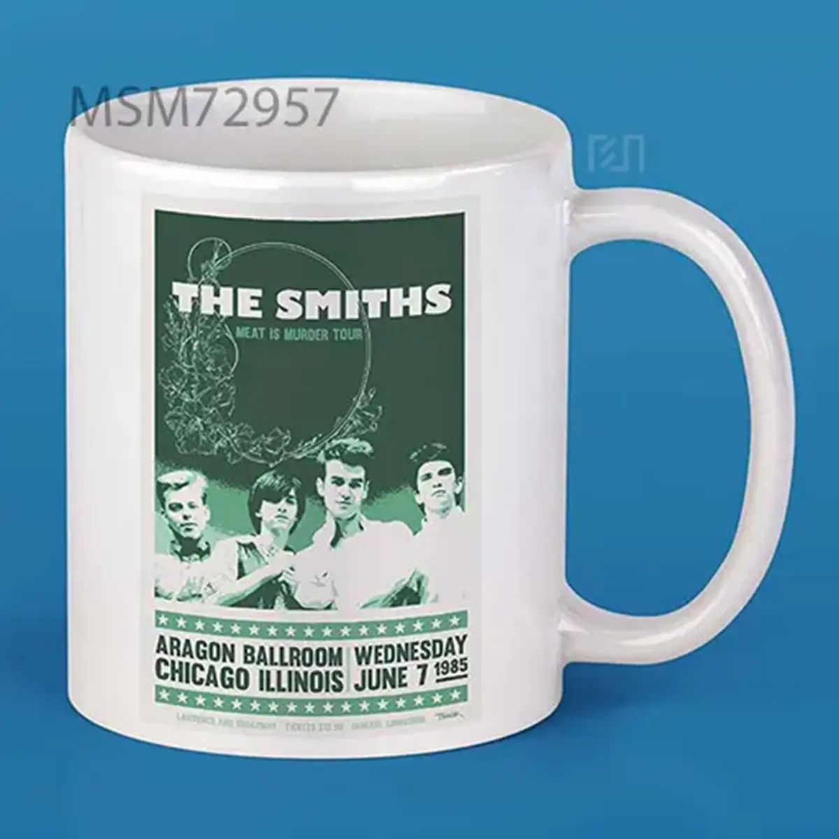 The Smiths 1985 Tour Poster Mug