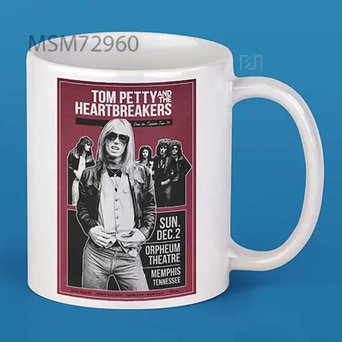 Tom Petty & The Heartbreakers 1979 Mug