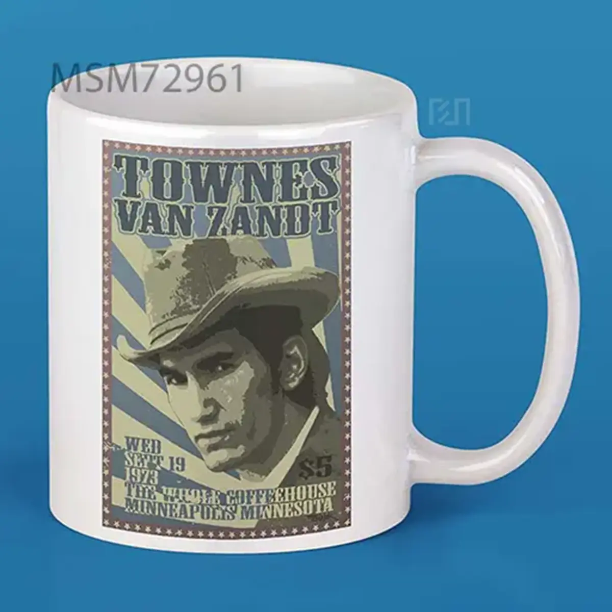 Townes Van Zandt Poster Mug