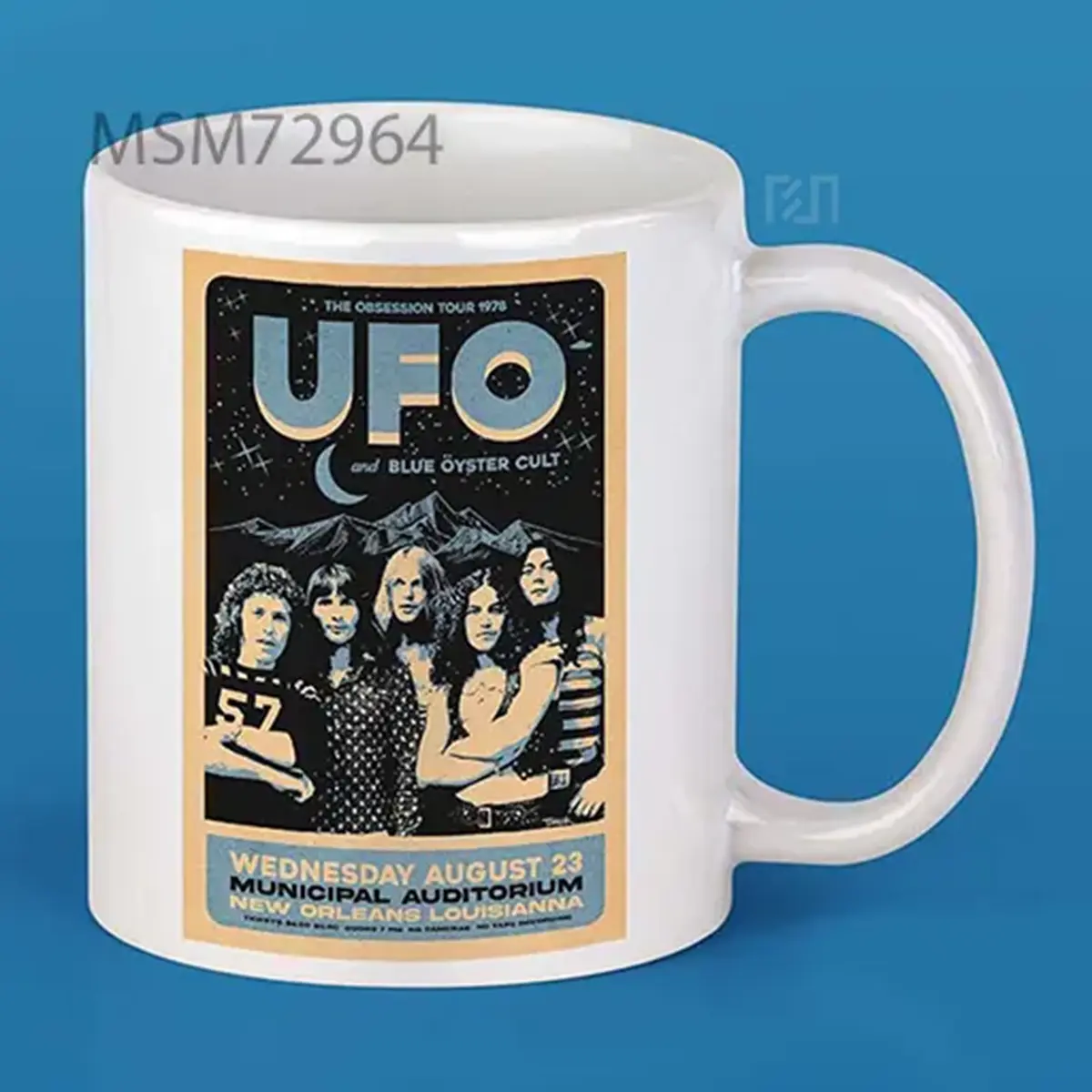 UFO 1978 Tour Poster Mug